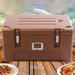 3 Pans Commercial Insulated Food Pan Carrier Box Catering Hot Cold Chafing Dish