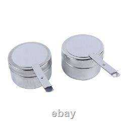 6 Pcs Catering Stainless Steel Chafer Chafing Dish 8QT Buffet Party Food Warmer