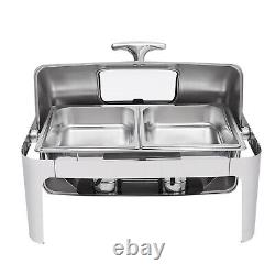 9 L Stainless Steel Chafer Chafing Dish Sets Catering Food Warmer for Hotel Home