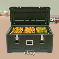 Commercial Insulated Catering Hot Cold Serving Chafing Dish Food Pan Carrier 3-1