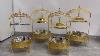 Gold Food Warmer Set Buffet Catering Stainless Steel Hanging Chafing Dish