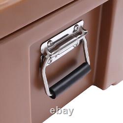 Insulated Food Pan Carrier Box Commercial Catering Chafing Dish Hot Cold 3 Pans